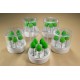 5 sets of 5 nozzles h130G in a transparent box
